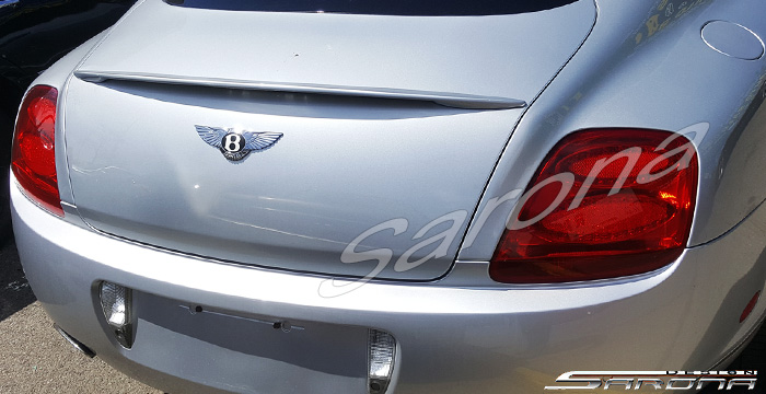 Custom Bentley GT  Coupe Trunk Wing (2004 - 2010) - $375.00 (Part #BT-017-TW)